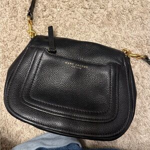 Marc Jacobs Black Leather Satchel